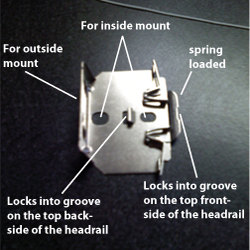 Cellular bracket location points