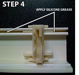 Where the Guide Plug clips into the Retainers